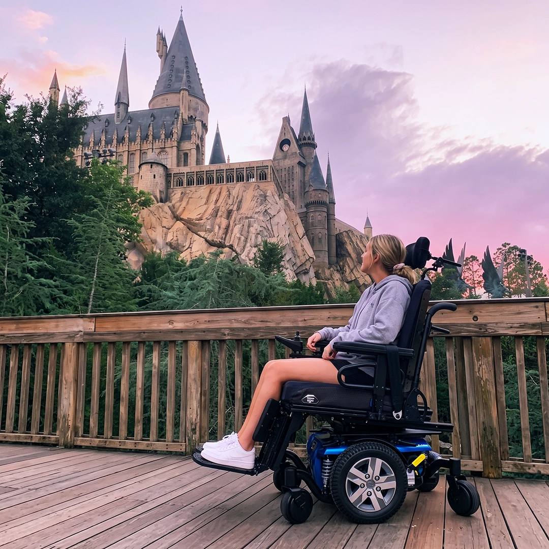 Power wheelchair available for rent in Orlando, Florida