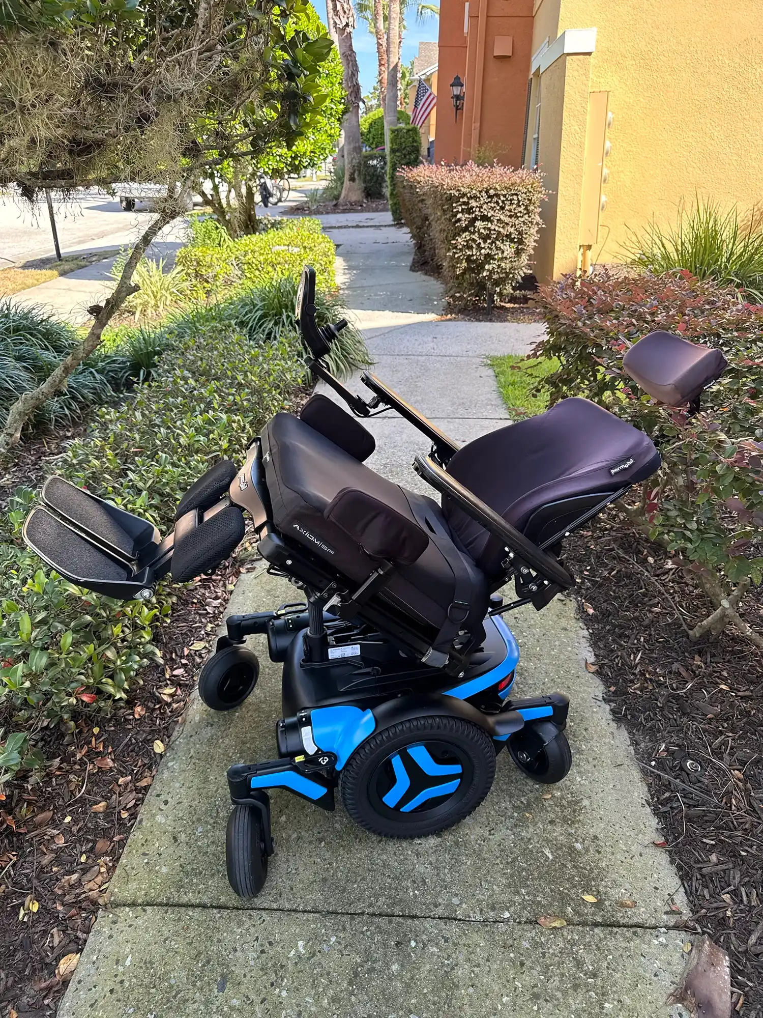 Used Permobil M3 front side view